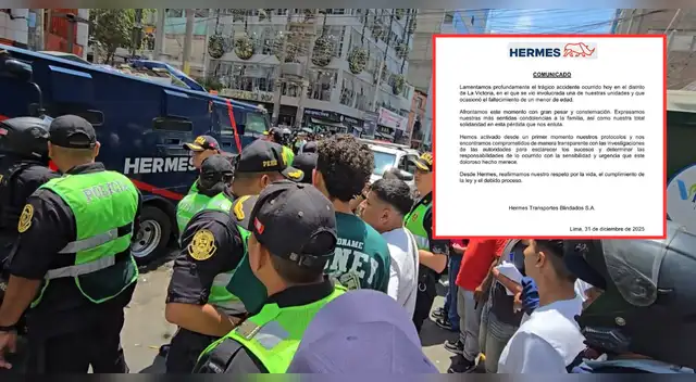 Empresa Hermes se pronuncia tras accidente ocurrido en Gamarra: "Hemos activado...".