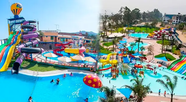 Los más alucinantes e impresionantes PARQUES ACUÁTICOS de LIMA para disfrutar un verano lleno de adrenalina desde 8 soles