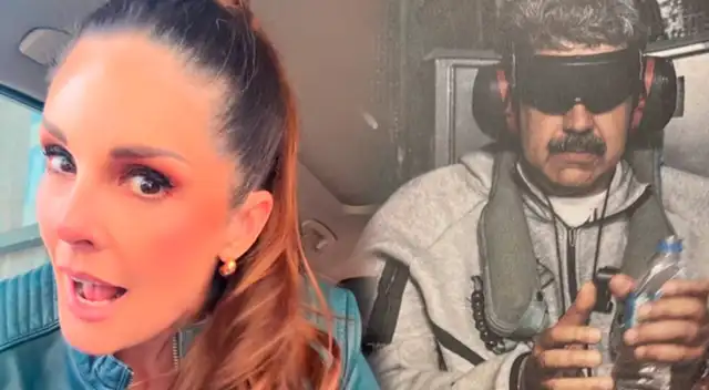 Rebeca Escribens se pronuncia sobre la caída de Nicolás Maduro.