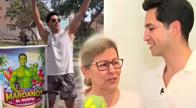 Madre de Santiago Suárez ROMPE EN LLANTO al verlo vender marcianos tras PERDERLO TODO: "El trabajo dignifica"