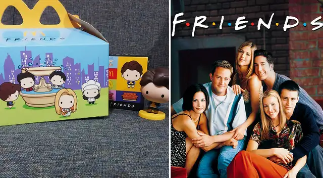 Amantes de la serie 'Friends' buscan coleccionar a todos los personajes de Mcdonald's
