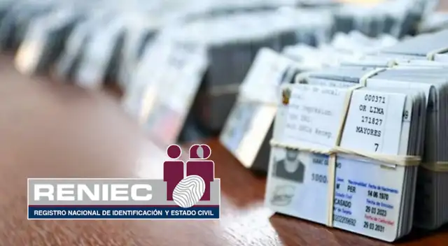 Reniec anuncia campaña para el DNI electrónico gratis este 12 de enero.