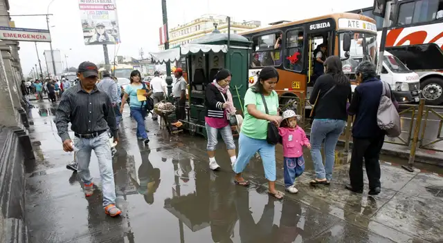 Senamhi confirma que lluvias en Lima continuarán hasta el lunes 12 de enero pero con menor intensidad.