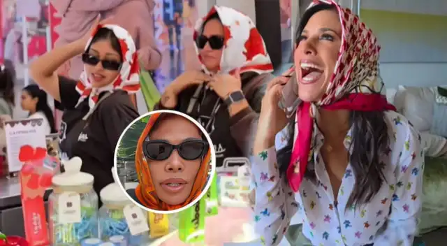 María Pía sorprende al vestir a sus trabajadores al estilo Magaly.