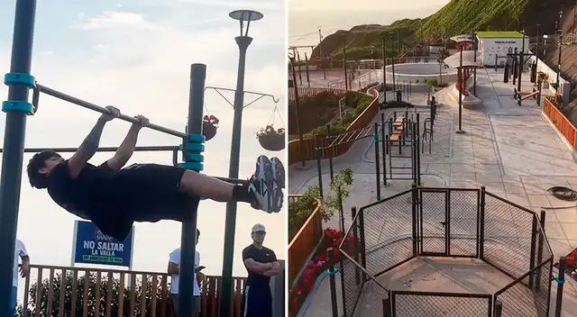En Miraflores hay un parque reúne varios espacios gratuitos para hacer deporte al aire libre