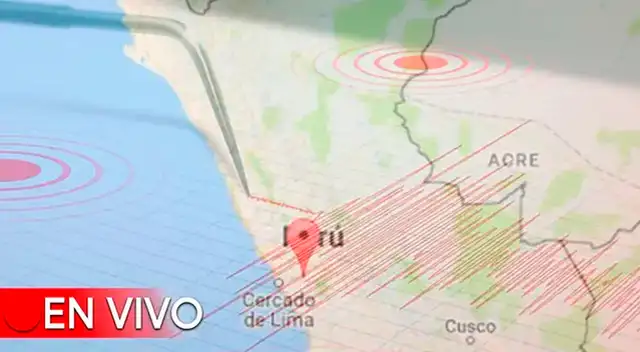 Conoce EN VIVO lo temblores que ocurren en el Perú, según IGP.