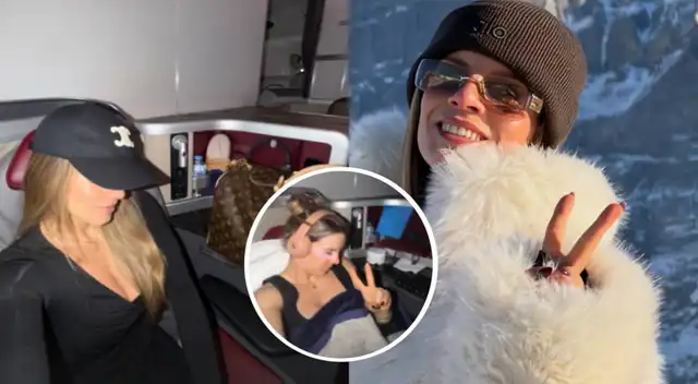 Alejandra Baigorria PRESUME lujoso asiento VIP tras REGRESAR de su viaje a Europa.