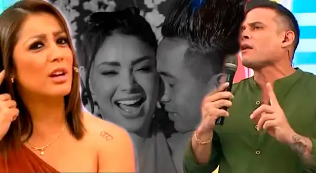 Karla Tarazona y Christian Domínguez sorprende con decisión en vivo.