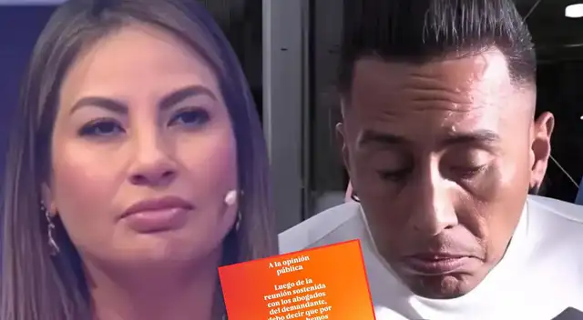 Pamela López seguirá casada con Christian Cueva.