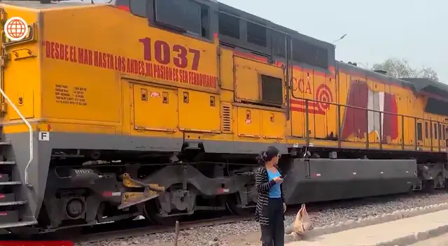 Chaclacayo: tren del Ferrocarril Central Andino arrolla a un hombre que dormía en la vía
