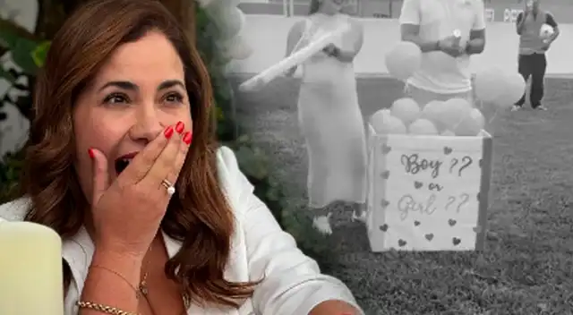 Andrea Llosa comparte divertido momento familiar.