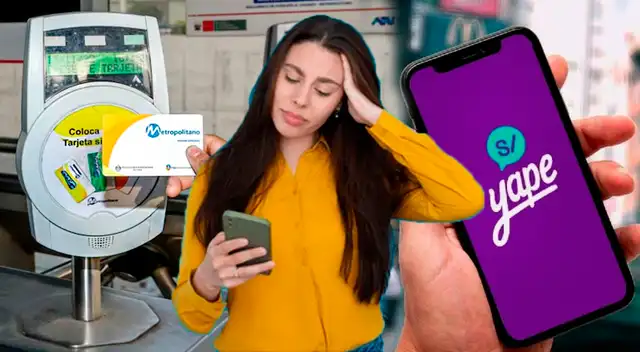 Lo que debes saber antes de recargar tu tarjeta del Metropolitano con Yape para usar tu saldo sin inconvenientes
