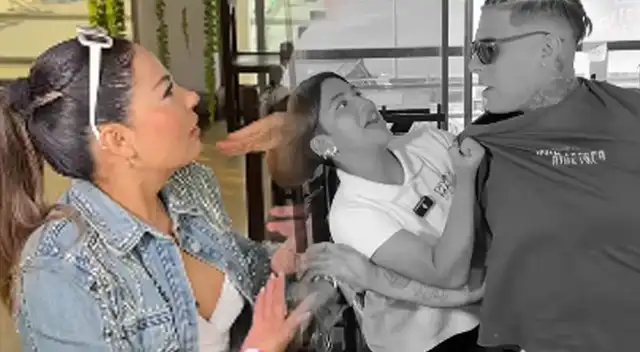 Botan a Paul Michael de restaurante DELANTE de Pamela López y ella tiene POLÉMICA reacción: "El desperdicio"