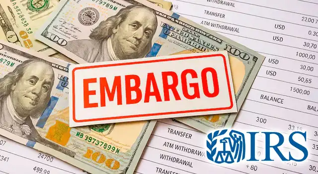 Gobierno de EE.UU. EMBARGARÁ a todos los ciudadanos y extranjeros