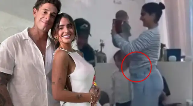 Isabella Ladera fue captada con una 'pancita' que llamó la atención de todos.