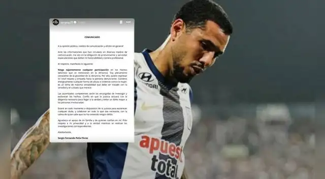 Sergio Peña se pronunció tras haber sido acusado por presunto delito. Foto: composición EP