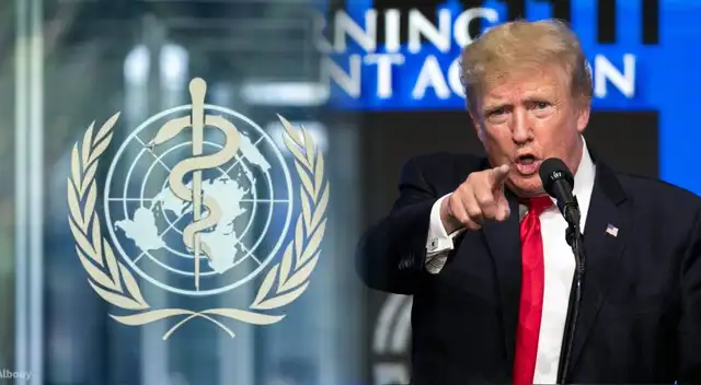 Donald Trump y la OMS