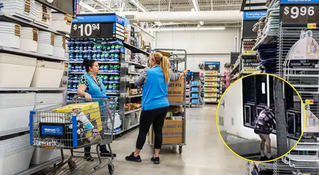 Inseguridad en California: mujer roba en escuela y Walmart y es capturada.