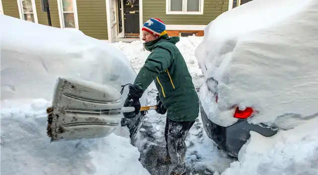 Nieve, hielo y frío polar la tormenta invernal que afecta a EE.UU. este 23 de enero.