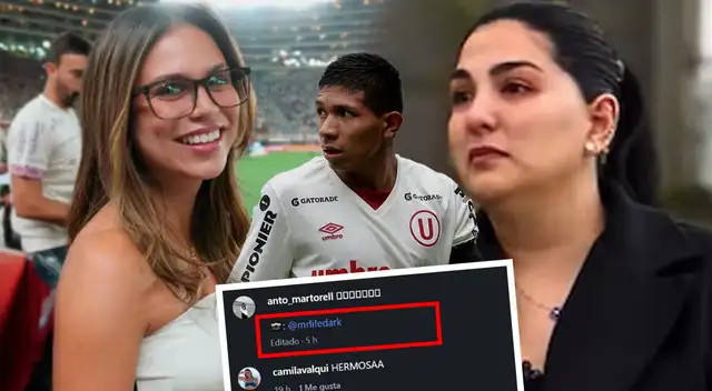 Trabajador de Edison Flores deja de lado a Ana Siucho y fotografía a mujer con quien lo ampayaron en zona para invitados de futbolistas