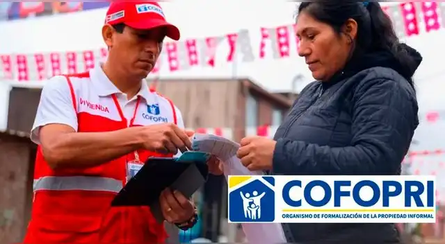 Cofopri da el beneficio de títulos de propiedad a personas en estado de vulnerabilidad