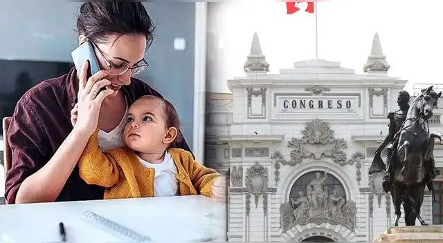 Proyecto de ley le permitirá al padre o a la madre pasar un año con su hijo mientras hace teletrabajo