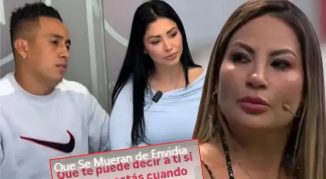Christian Cueva saca cara por Pamela Franco tras mensaje de Pamela López.