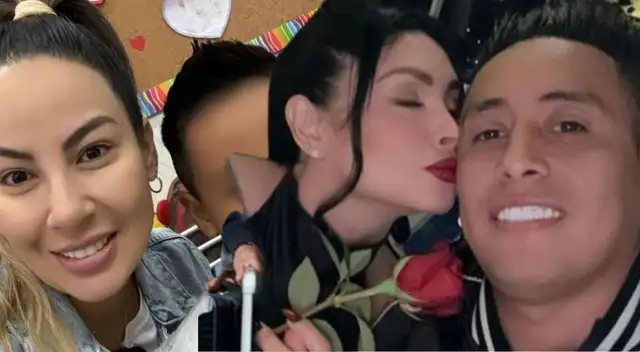 Pamela López se molesta porque Christian Cueva se negó a darle un regalo a su hijo.