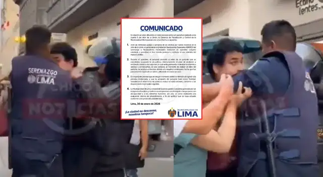 MML se pronuncia tras agresión de fiscalizadores a joven con discapacidad visual. MML se pronuncia tras agresión de fiscalizadores a joven con discapacidad visual.