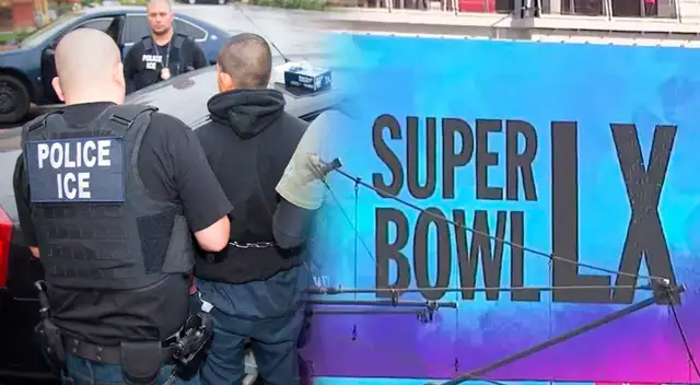 La verdad sobre si el ICE realizará operativos durante el Super Bowl 2026.