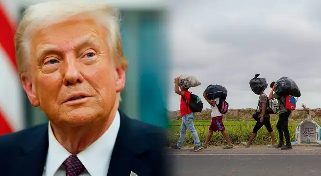 Trump motiva a estos inmigrantes a salir de EE.UU con dinero y un viaje gratis.