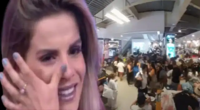 Alejandra Baigorria se emociona por éxito en venta de su ropa.