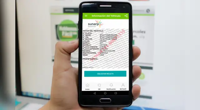 Sunarp: consulta vehicular por placa gratis en Perú para evitar estafas y robos Sunarp: consulta vehicular por placa gratis en Perú para evitar estafas y robos