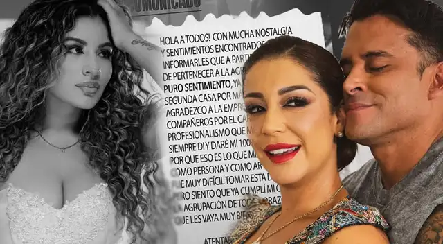 Cantante de Puro Sentimiento, orquesta de Christian Domínguez, NO VA MÁS tras insinuar COQUETEOS con él: "Hoy dejo de pertenecer..."