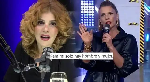 Johanna San Miguel es criticada por comentario transfóbicos.