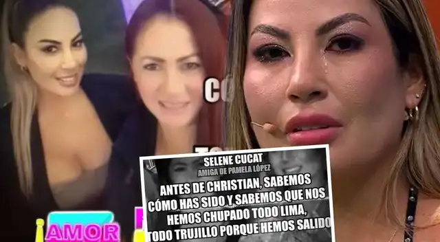 Pamela López lanza DESGARRADOR mensaje tras TRAICIÓN de su amiga por audios con Christian Cueva Pamela López lanza DESGARRADOR mensaje tras TRAICIÓN de su amiga por audios con Christian Cueva