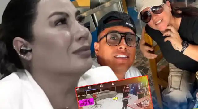 Pamela López llora en shock tras ser buscada por la Policía por denuncia de su ex amiga.