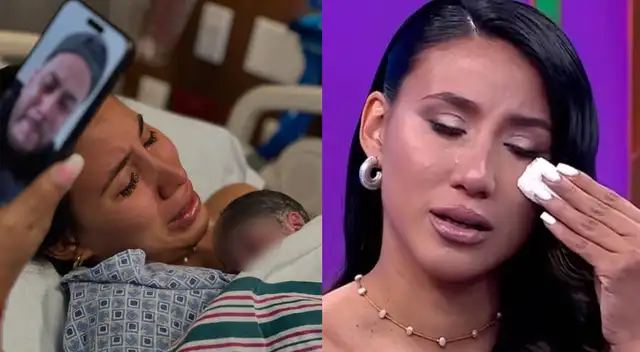 Samahara Lobatón reveló que su hijo se encuentra mal de salud.