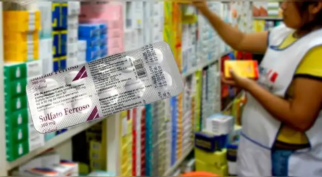 Digemid ordenó el retiro y eliminación total de un lote de sulfato ferroso