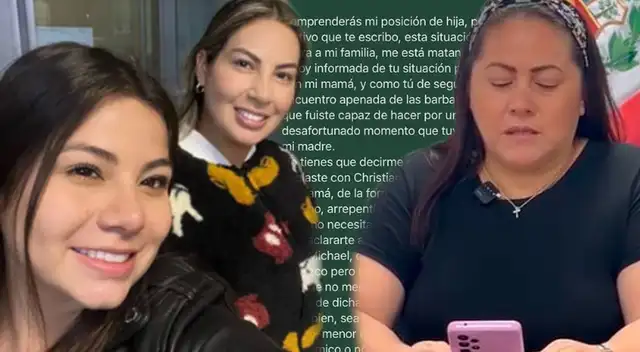 Hija de Pamela López compartió la conversación que tuvo con la examiga de su mamá.