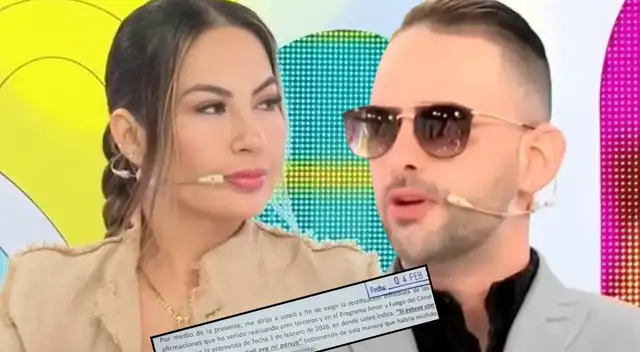 Pamela López pide que Dayro Martin se rectifique.