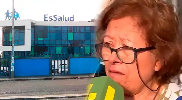 Mujer rompe en llanto de frustración tras revelar que espera hace tres años cirugía en hospital Negreiros de EsSalud