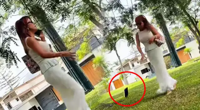 Magaly Medina PIERDE LOS PAPELES en plena vía pública y arroja su celular al piso tras explosiva llamada: "¡Cómo es posible!"