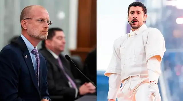 Congresistas republicanos piden multar y «encerrar» a Bad Bunny por sus «depravaciones» en el Super Bowl