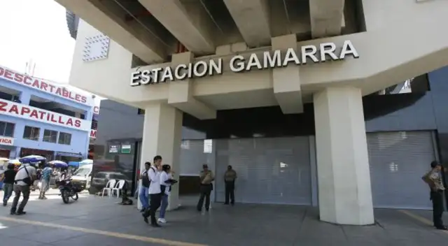 Restringen acceso a la estación Gamarra tras grave incidente que dejó un fallecido.