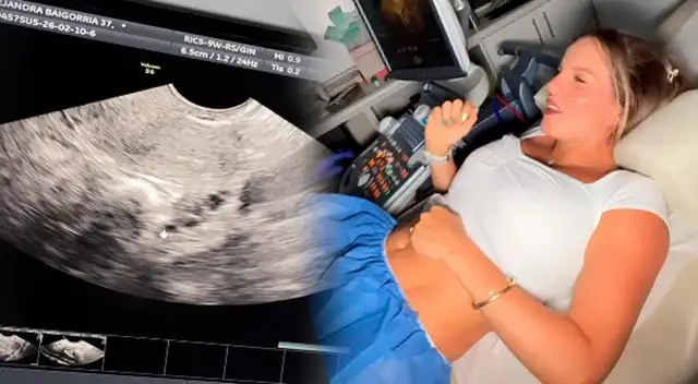 Alejandra Baigorria celebra resultados de exámenes.