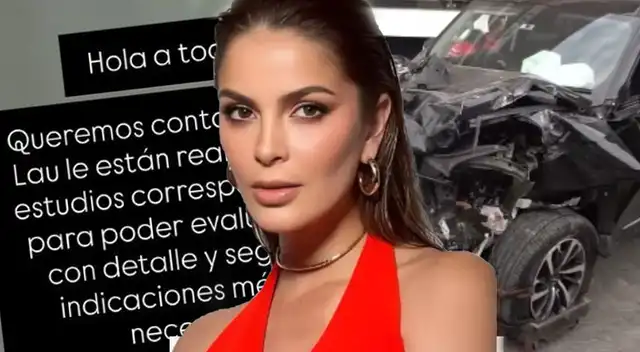 Laura Spoya lanza COMUNICADO tras TERRIBLE accidente y exponen su estado de salud