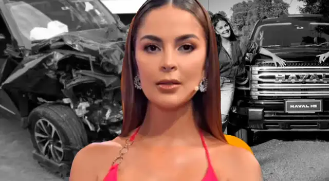 ¿En problemas? Auto que Laura Spoya dejó DESTROZADO en fuerte choque NO ES SUYO: Revelan la IDENTIDAD de los dueños