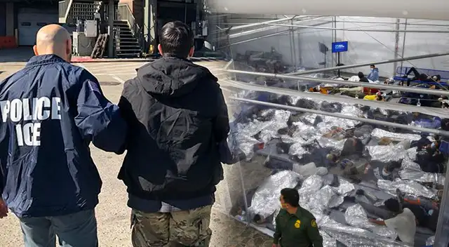 El hombre no dudó en revelar su terrible historia mientras esperaba ser deportado.