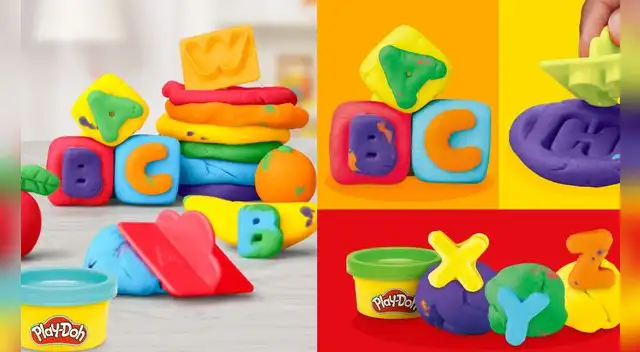 Las masas moldeables Play-Doh promueven la exploración y la creatividad en el aprendizaje. Fuente: Difusión.